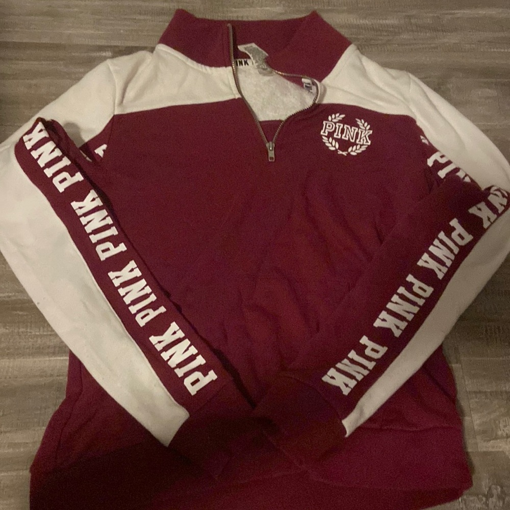 PINK quarter zip